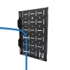 Neomounts AWL05-750BL AV-riistvara riiul - universaalne, AV-riiul, Seinale, 10 kg, Must, Teras, 204 mm