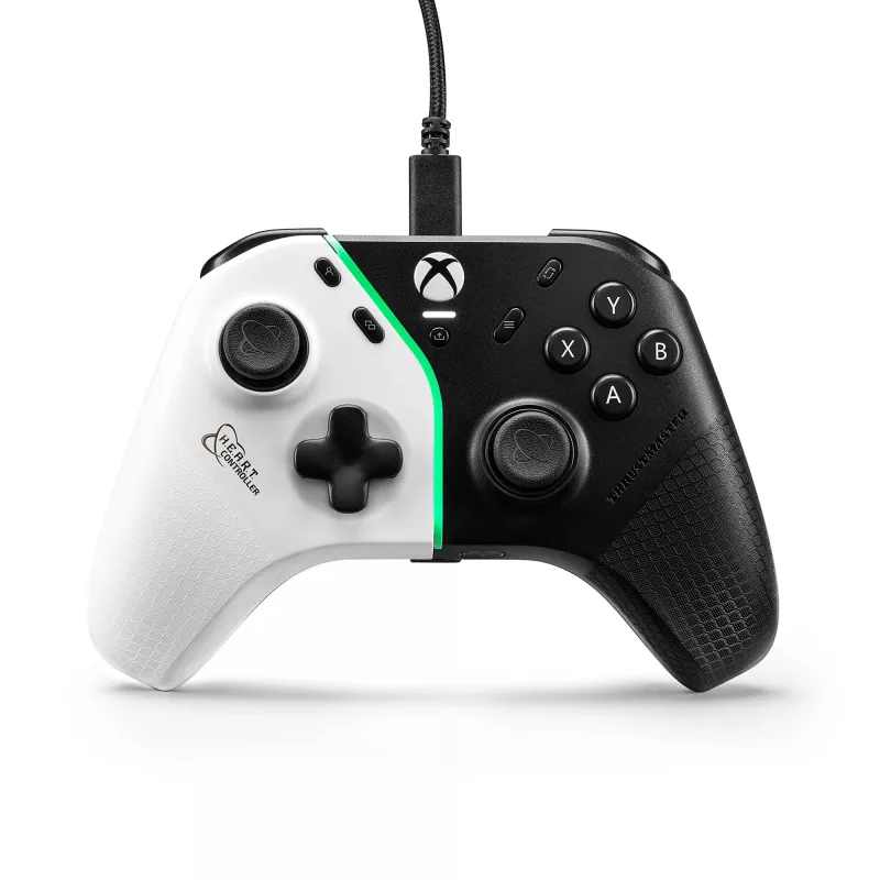 Thrustmaster H.E.A.R.T. Must, Valge USB Gamepad PC, Xbox One, Xbox One S, Xbox One X