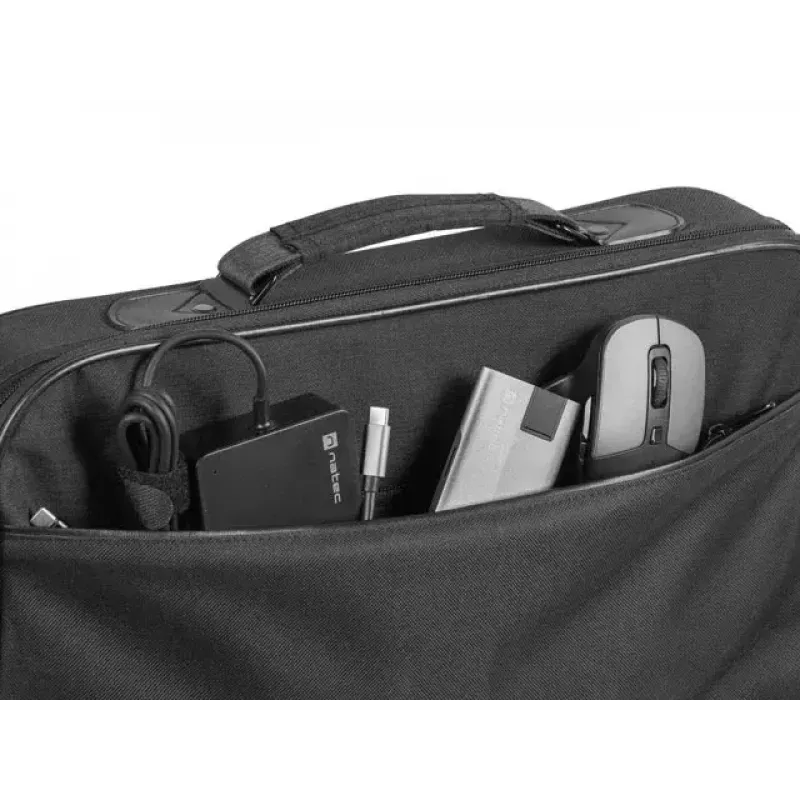 Messenger case NATEC Impala 2 sülearvutitele kuni 35,8 cm (14,1 tolli), polüester, 355×45×275 mm