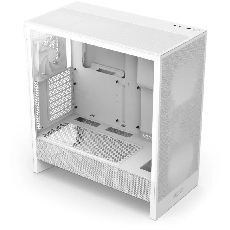 NZXT CPU Korp H7 Flow 2024 Mid Tower õhuvool ATX Valge