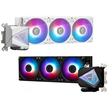 MSI MAG Coreliquid I360 Arvutikorpus Kõik-ühes vedelikjahutus 12 cm Must 1 tk