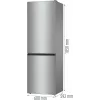 Gorenje NRK61CS2XL4 vabaltseisev 300 L hall