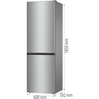 Gorenje NRK61CS2XL4 vabaltseisev 300 L hall