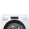Pesumasin-kuivati Candy Smart Pro CSHW4645TWB3/1-S, vabalt seisev eestlaetav, 4 kg, 1400 p/min, tsentrifuugimise tõhususklass B, valge