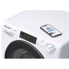 Pesumasin-kuivati Candy Smart Pro CSHW4645TWB3/1-S, vabalt seisev eestlaetav, 4 kg, 1400 p/min, tsentrifuugimise tõhususklass B, valge
