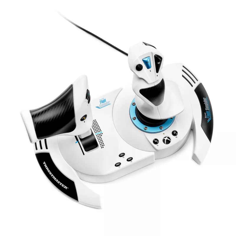 Juhtkang Thrustmaster T.Flight Hotas One Microsoft Flight Simulator Edition USB Must Valge