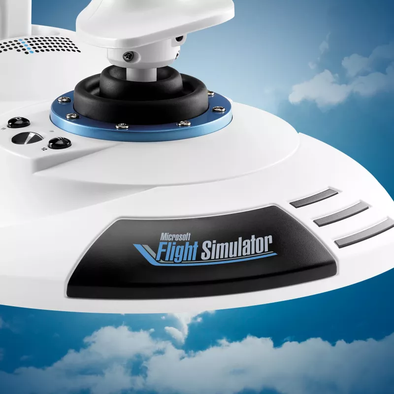 Juhtkang Thrustmaster T.Flight Hotas One Microsoft Flight Simulator Edition USB Must Valge