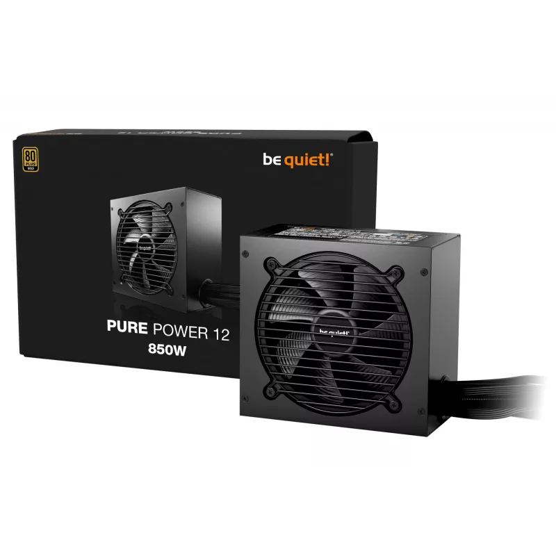 be quiet PURE POWER 12 850W toiteplokk 20+4 pin ATX ATX must