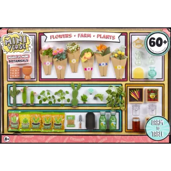 Miniverse - Make It Mini Botanicals, 8 a, mitmevärviline, plast