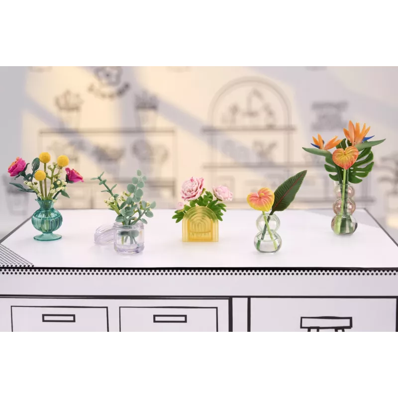 Miniverse - Make It Mini Botanicals, 8 a, mitmevärviline, plast