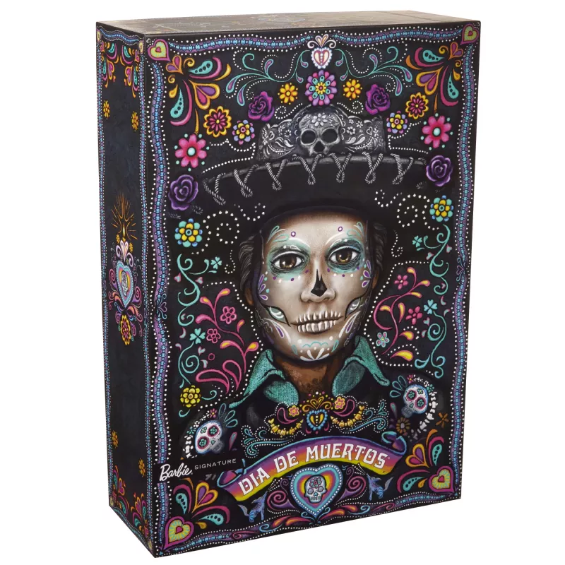 Moedoll Mattel Barbie Ken Dia de Muertos Mitmevärviline 3+