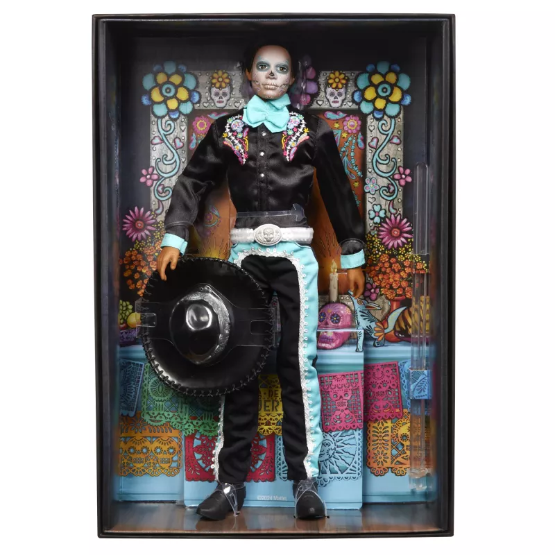 Moedoll Mattel Barbie Ken Dia de Muertos Mitmevärviline 3+