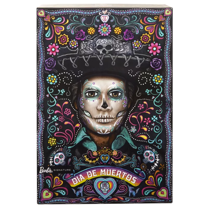Moedoll Mattel Barbie Ken Dia de Muertos Mitmevärviline 3+