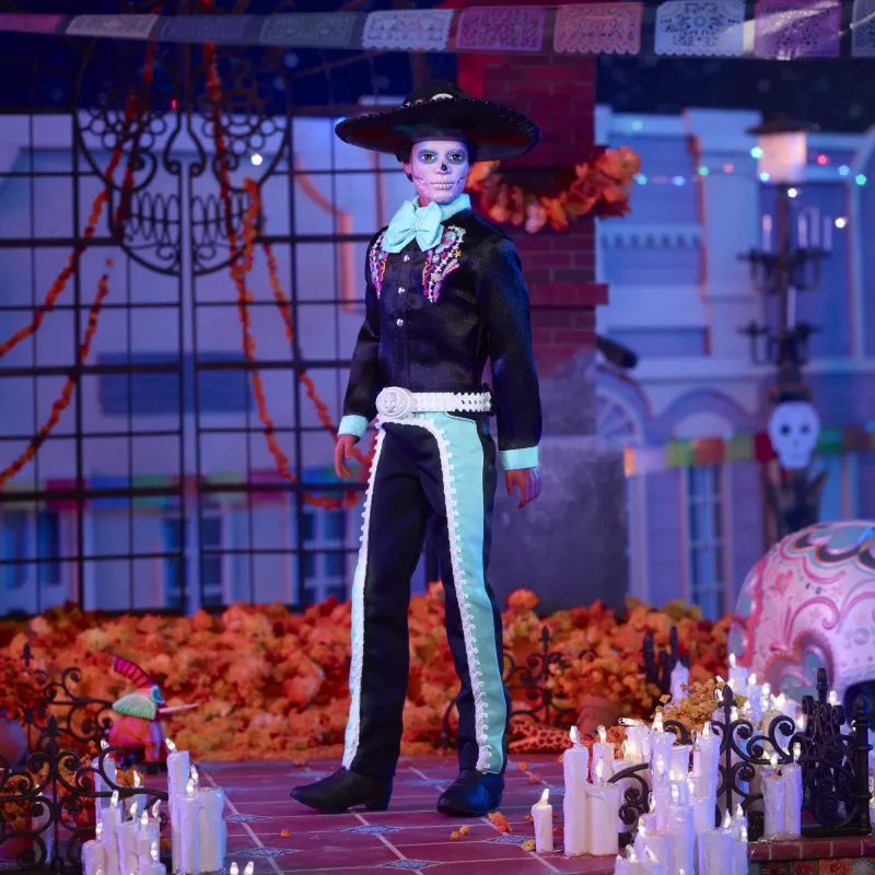 Moedoll Mattel Barbie Ken Dia de Muertos Mitmevärviline 3+