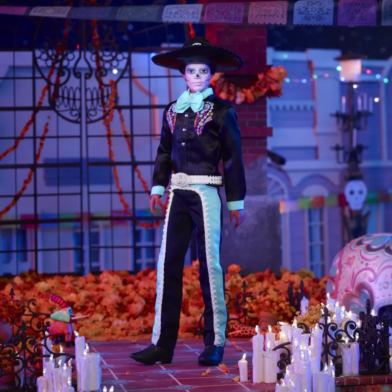 Moedoll Mattel Barbie Ken Dia de Muertos Mitmevärviline 3+