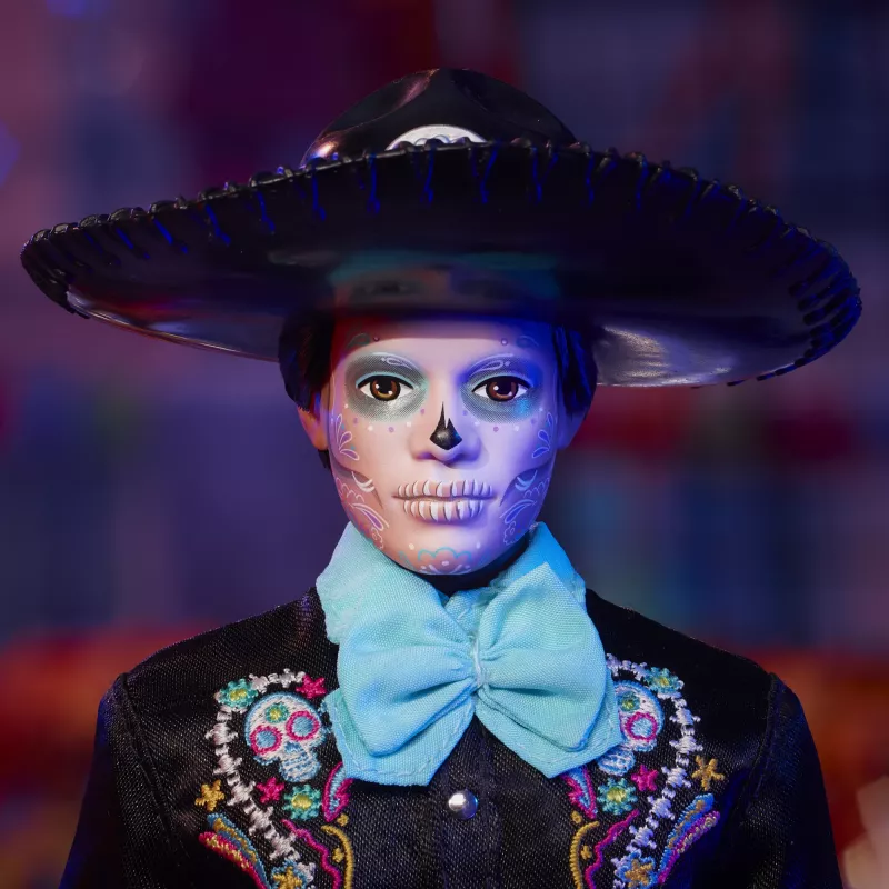 Moedoll Mattel Barbie Ken Dia de Muertos Mitmevärviline 3+