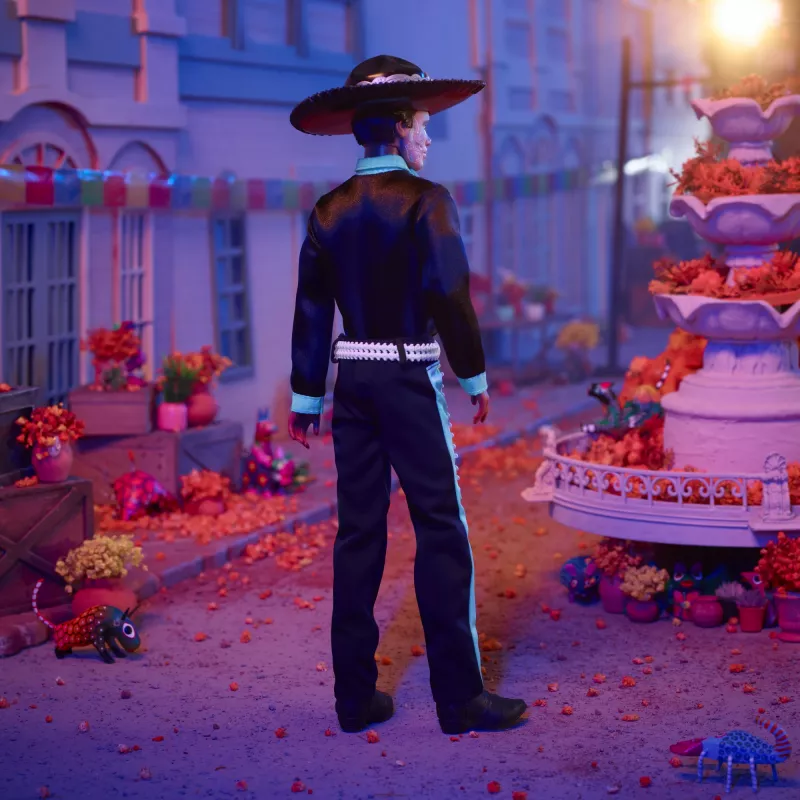 Moedoll Mattel Barbie Ken Dia de Muertos Mitmevärviline 3+