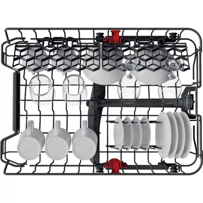 Whirlpool WSBC 3M27 X paigaldatav nõudepesumasin 10 komplektile