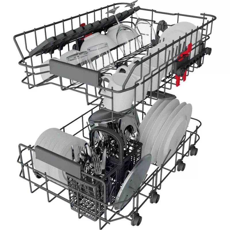 Whirlpool WSBC 3M27 X paigaldatav nõudepesumasin 10 komplektile