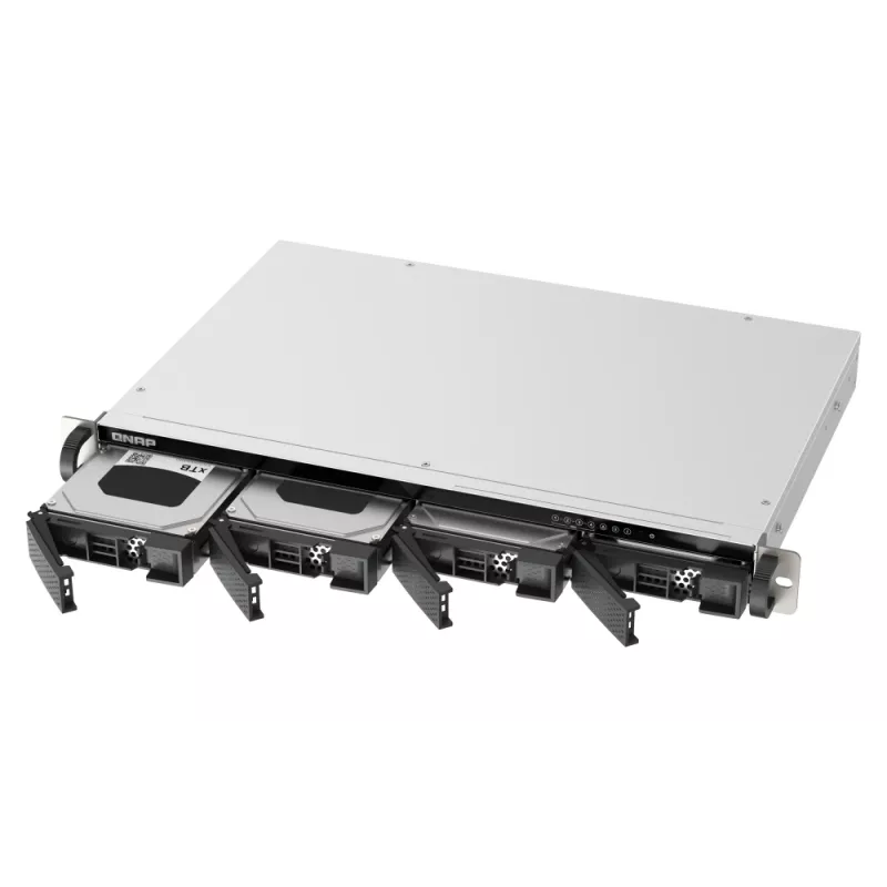 QNAP TS-433eU NAS Rack (1U) Cortex-A Cortex-A55 4 GB 0 TB QNAP Turbo System Must