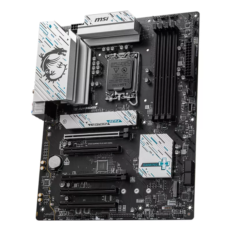 MSI B760 GAMING PLUS WIFI DDR4 emaplaat Intel B760 LGA 1700 ATX