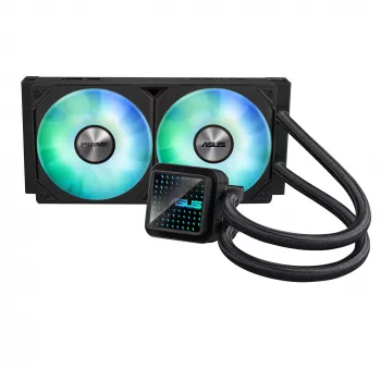 ASUS Prime LC 240 ARGB Arvutikorpus Vedelikjahutuskomplekt 12 cm Must