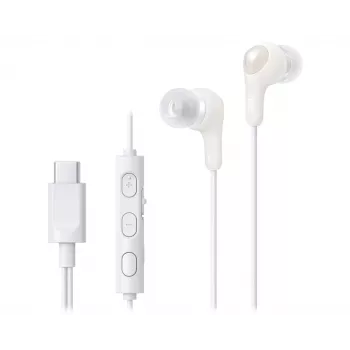 JVC HA-FR9UC Peakomplekt Juhtmega Kõrvasisesed Kõned/Muusika USB USB-C Valge