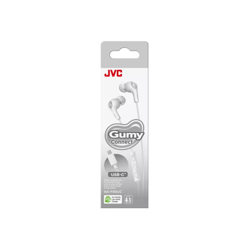 JVC HA-FR9UC Peakomplekt Juhtmega Kõrvasisesed Kõned/Muusika USB USB-C Valge
