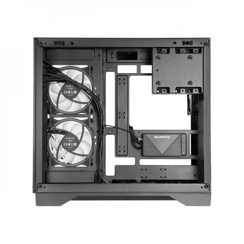 Chieftec Visio GM-30B-TG-OP Must karastatud klaas x 2 Kuup Must
