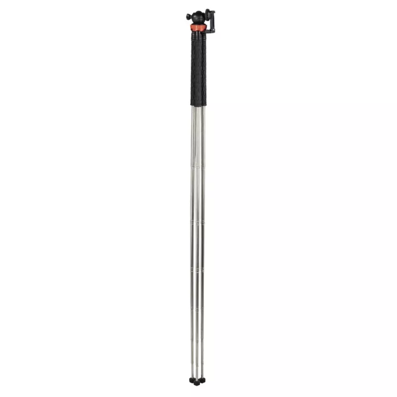Hama Traveller Pro statiiv nutitelefonile/action-kaamerale 3 jalga must, punane
