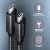 Axagon BUCM32-CM05AB SPEED+ USB-C <> USB 20Gbps/100W kaabel 0,5 m