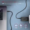Axagon BUCM32-CM05AB SPEED+ USB-C <> USB 20Gbps/100W kaabel 0,5 m