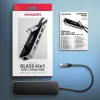 Axagon HMC-6GLN USB 5Gbps jaotur, 2x USB-A, USB-C, HDMI 4k/60Hz, RJ-45, PD 100W, USB-C kaabel