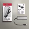 Axagon RVC-HI8KPD, USB-C -> HDMI 2.1 adapter, 8K/60Hz, 4K/144Hz, HDR10+, PD100W