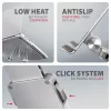 Axagon STND-LR alumiiniumist alus 360° pöörlemisega sülearvutitele 10 inch–17,3 inch. Reguleeritav kõrgus ja nurk.