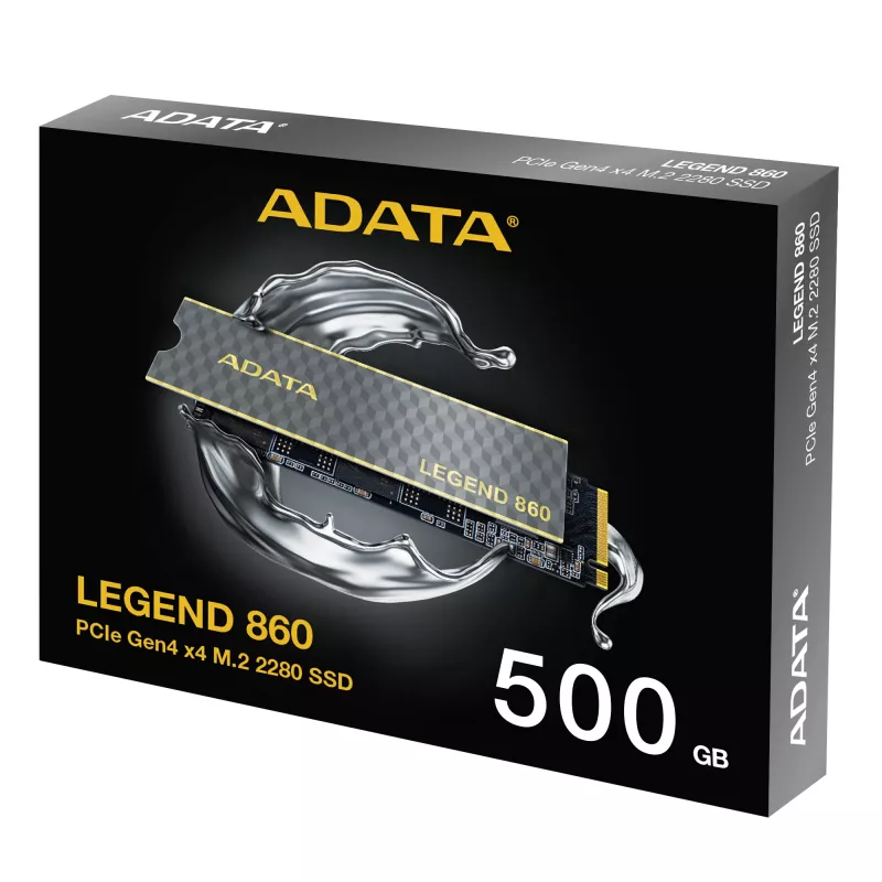 ADATA LEGEND 860 SLEG-860-500GCS sisemine tahkketas 500 GB M.2 PCI Express 4.0 NVMe 3D NAND