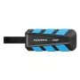 ADATA väline SSD SC740 2TB Plug&Go sinine 1050/1000 MIL.STD USB USB-C 3.2 Gen 2 (3.1 Gen 2) must, sinine