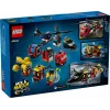 Konstruktor LEGO City kombinatsioonikomplekt 60462 — helikopter ja tuletõrjeauto, 874 tükki, 3 minifiguuri, vanus 7+