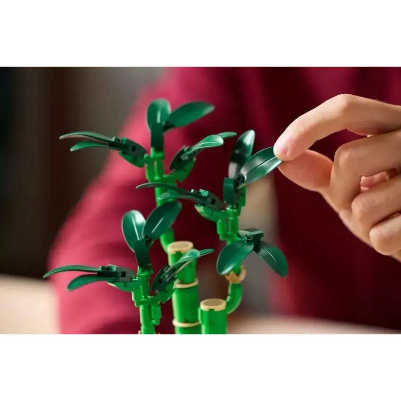 Dekoratiivne LEGO Icons mudeltaim — LEGO 10344 Lucky Bamboo botaanikakollektsioon, 325 tk, kõrgus 290 mm