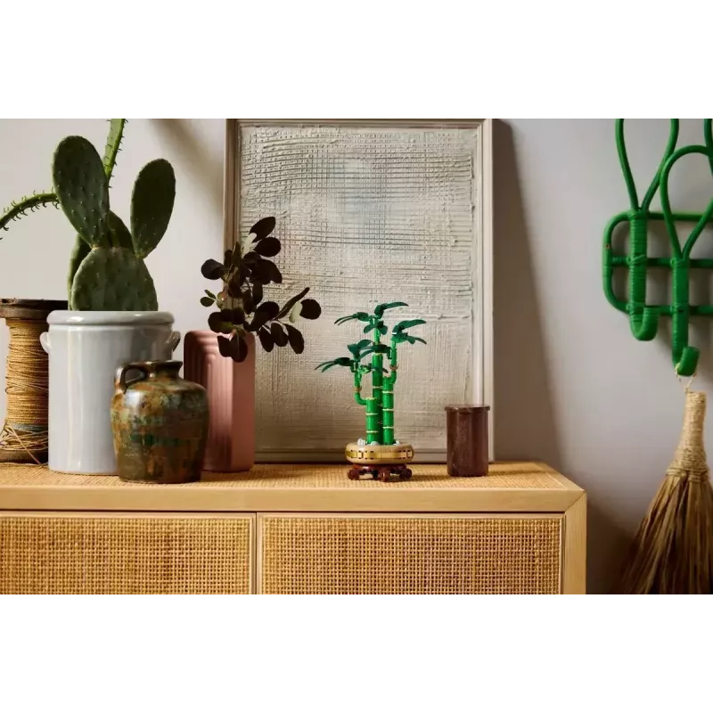 Dekoratiivne LEGO Icons mudeltaim — LEGO 10344 Lucky Bamboo botaanikakollektsioon, 325 tk, kõrgus 290 mm