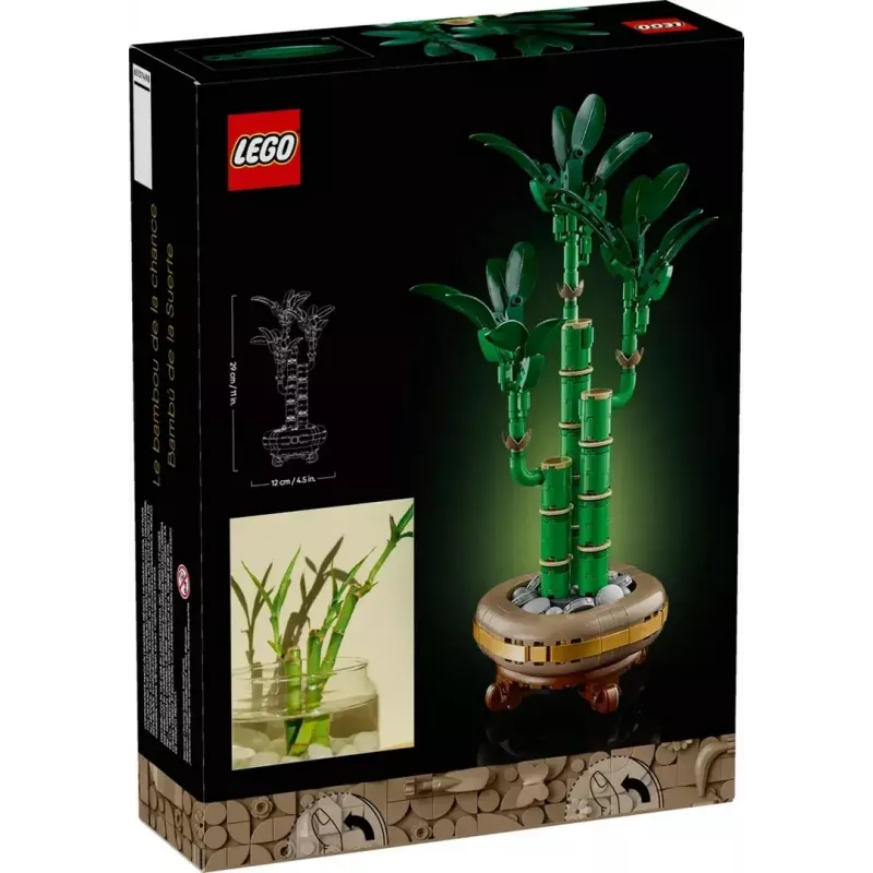 Dekoratiivne LEGO Icons mudeltaim — LEGO 10344 Lucky Bamboo botaanikakollektsioon, 325 tk, kõrgus 290 mm