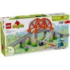 LEGO DUPLO Raudteesilla ja rööbaste laienduskomplekt 10426 – DUPLO raudteesild ja kurvilised rööpad väikelastele