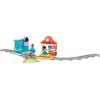 Mängurongikomplekt LEGO DUPLO 10428 Big Interactive Community Train — suur interaktiivne rong väikelastele