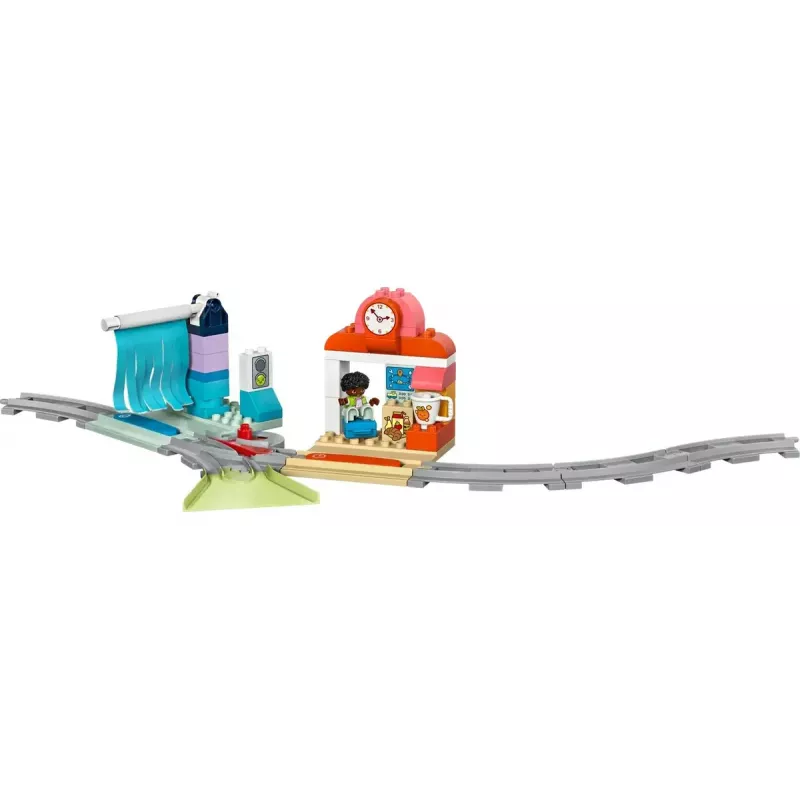 Mängurongikomplekt LEGO DUPLO 10428 Big Interactive Community Train — suur interaktiivne rong väikelastele