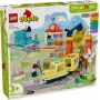 Mängurongikomplekt LEGO DUPLO 10428 Big Interactive Community Train — suur interaktiivne rong väikelastele