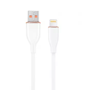 GEMBIRD Premium Silicon 8-Pin kaabel laadimis- ja andmekaabel, 1,5 m – valge