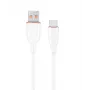GEMBIRD Premium Silicon USB-C USB laadimis- ja andmekaabel, 1,5 m - valge