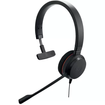 Jabra Evolve 20 Peakomplekt Juhtmega Peavõru Kontor/Kõnekeskus USB USB-C / USB Type-A Must