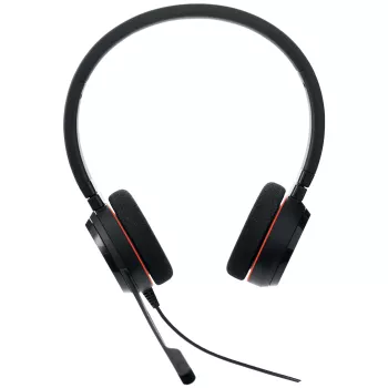 Jabra Evolve 20 peakomplekt Juhtmega üle pea Peakomplekt kontori/kõnekeskuse jaoks USB USB-C / USB Type-A Must