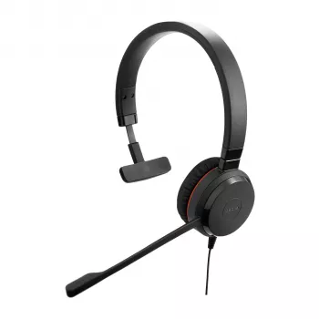 Jabra Evolve 20 SE peakomplekt Juhtmega peakomplekt Peapael Kontor/kõnekeskus USB USB-C / USB Type-A Must